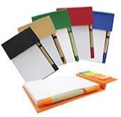 LIBRETA ECOLÓGICA
CON POST-IT